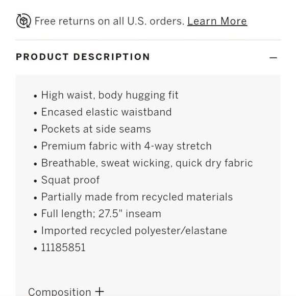 NWOT PINK full length skinny jogger - Picture 8 of 8